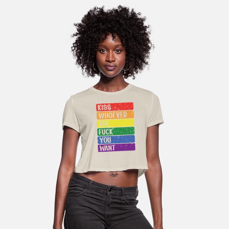 Gay Pride kiss whoever the fuck you want