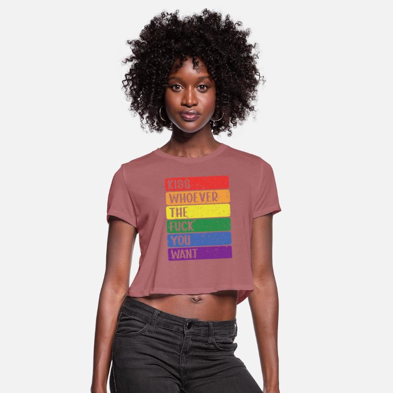 Gay Pride kiss whoever the fuck you want
