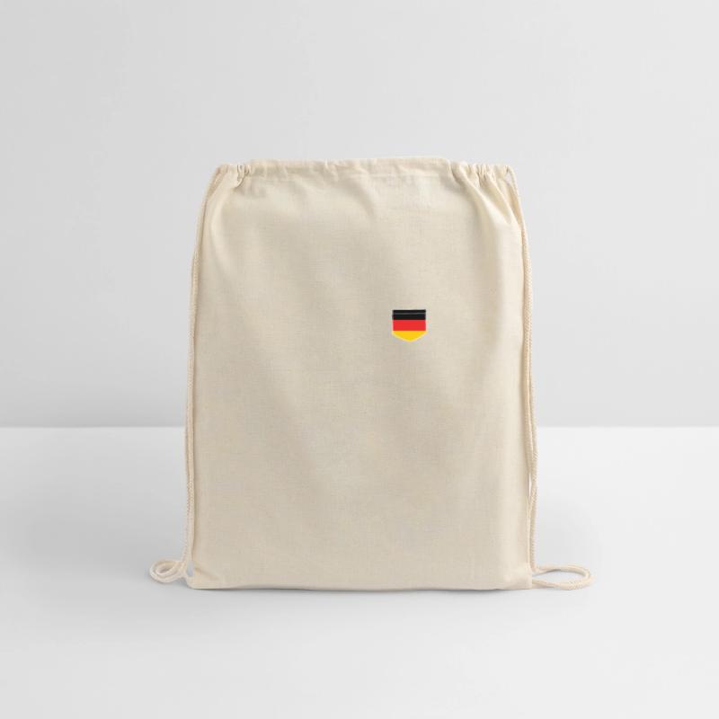 germany flag in a shape of a pocket