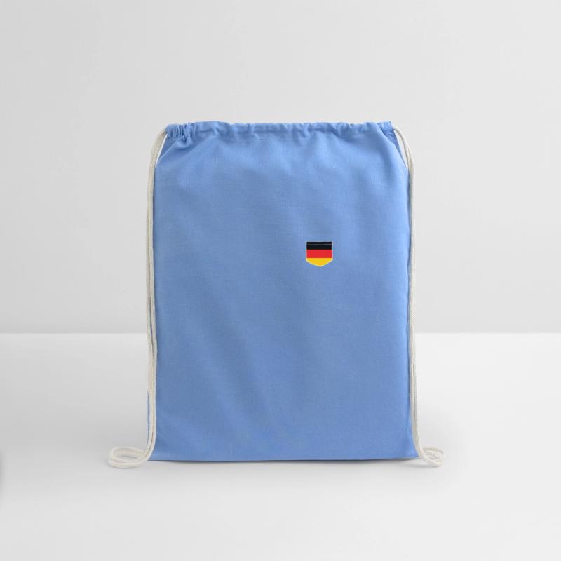 germany flag in a shape of a pocket