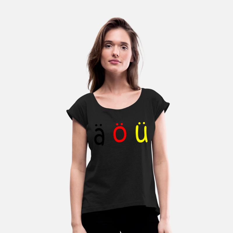 Germany Letters A O U design