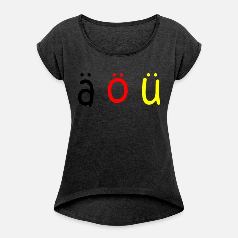 Germany Letters A O U design