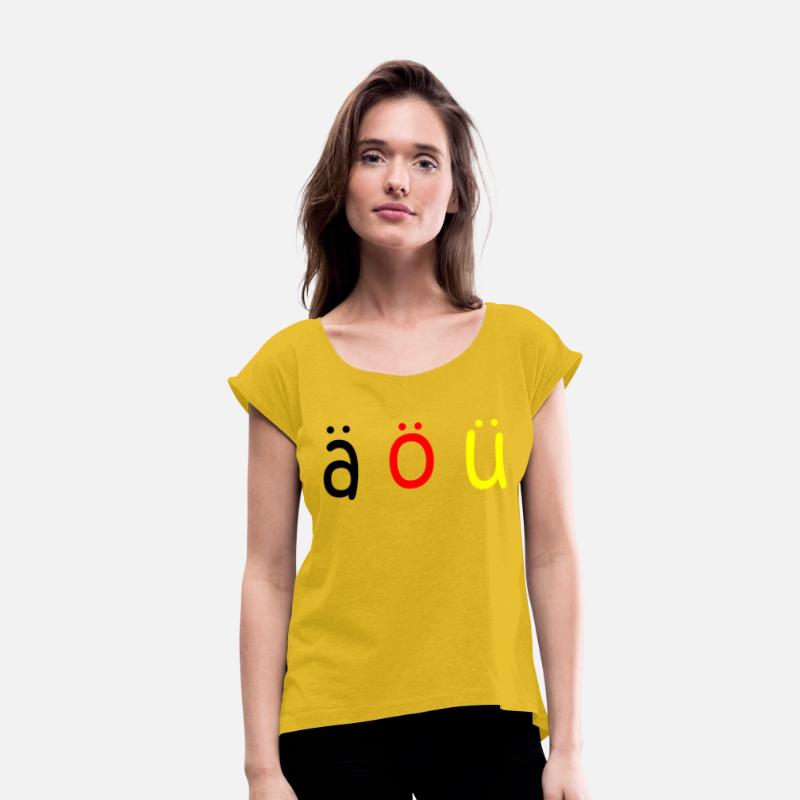Germany Letters A O U design