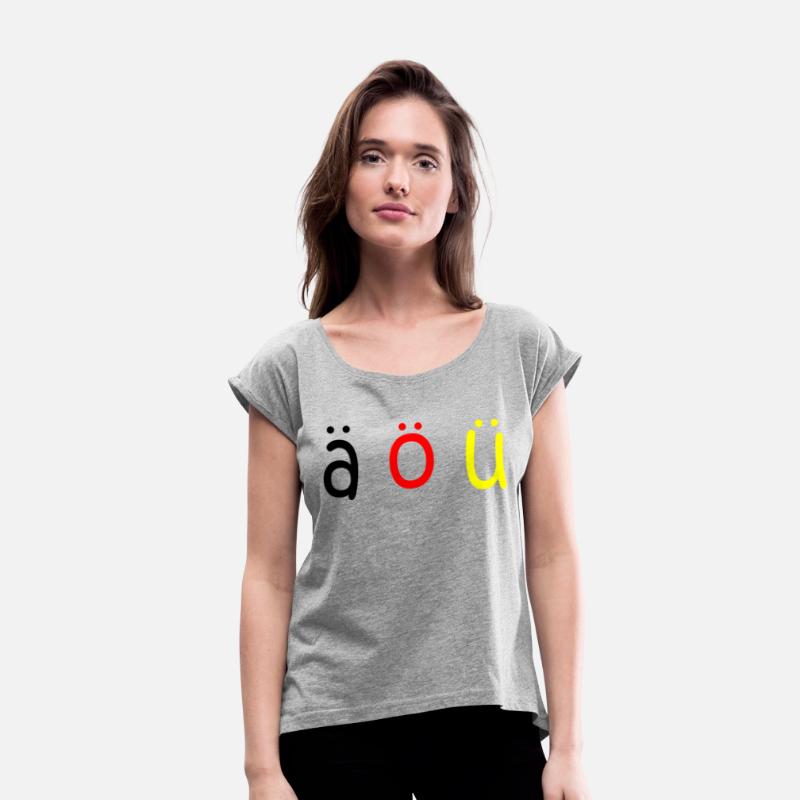 Germany Letters A O U design