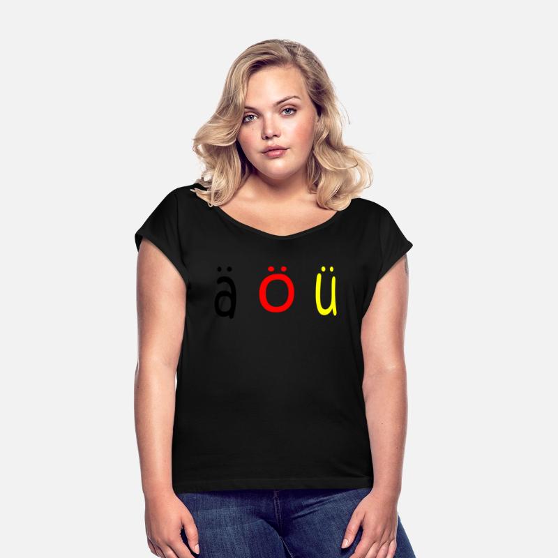 Germany Letters A O U design
