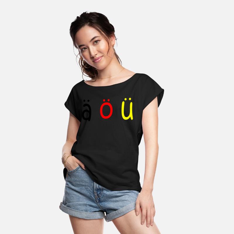 Germany Letters A O U design