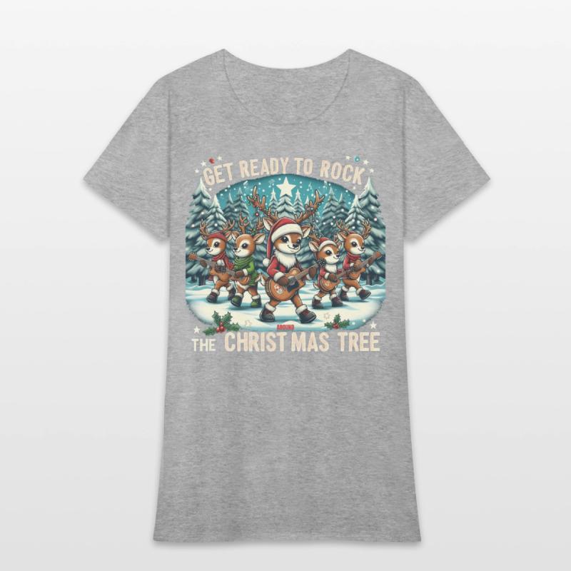 Get Ready To Rock Around Christmas Tree