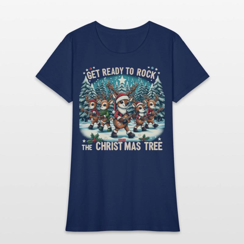 Get Ready To Rock Around Christmas Tree
