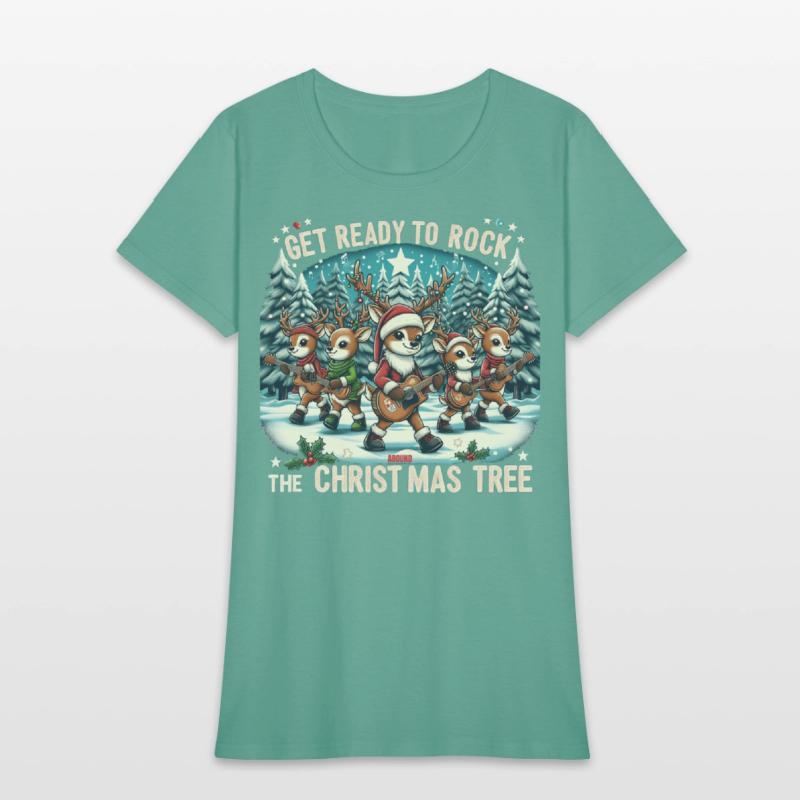 Get Ready To Rock Around Christmas Tree