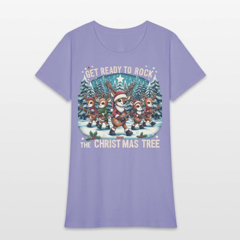 Get Ready To Rock Around Christmas Tree
