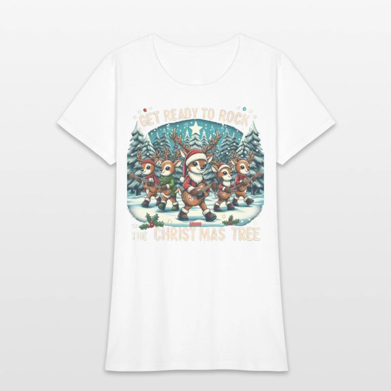 Get Ready To Rock Around Christmas Tree