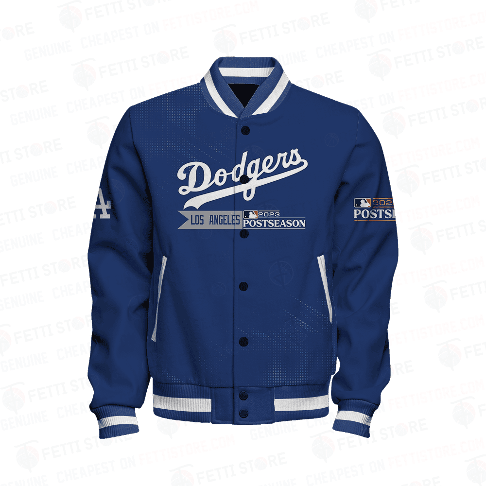 Los Angeles Dodgers - Major League Baseball AOP Varsity Jacket V11 - All-Over-Printed Jacket