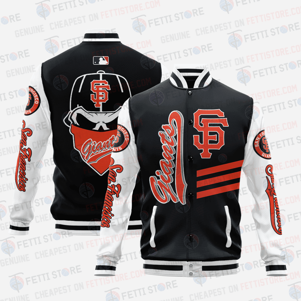 San Francisco Giants Major League Baseball AOP Varsity Jacket - All-Over-Printed Jacket