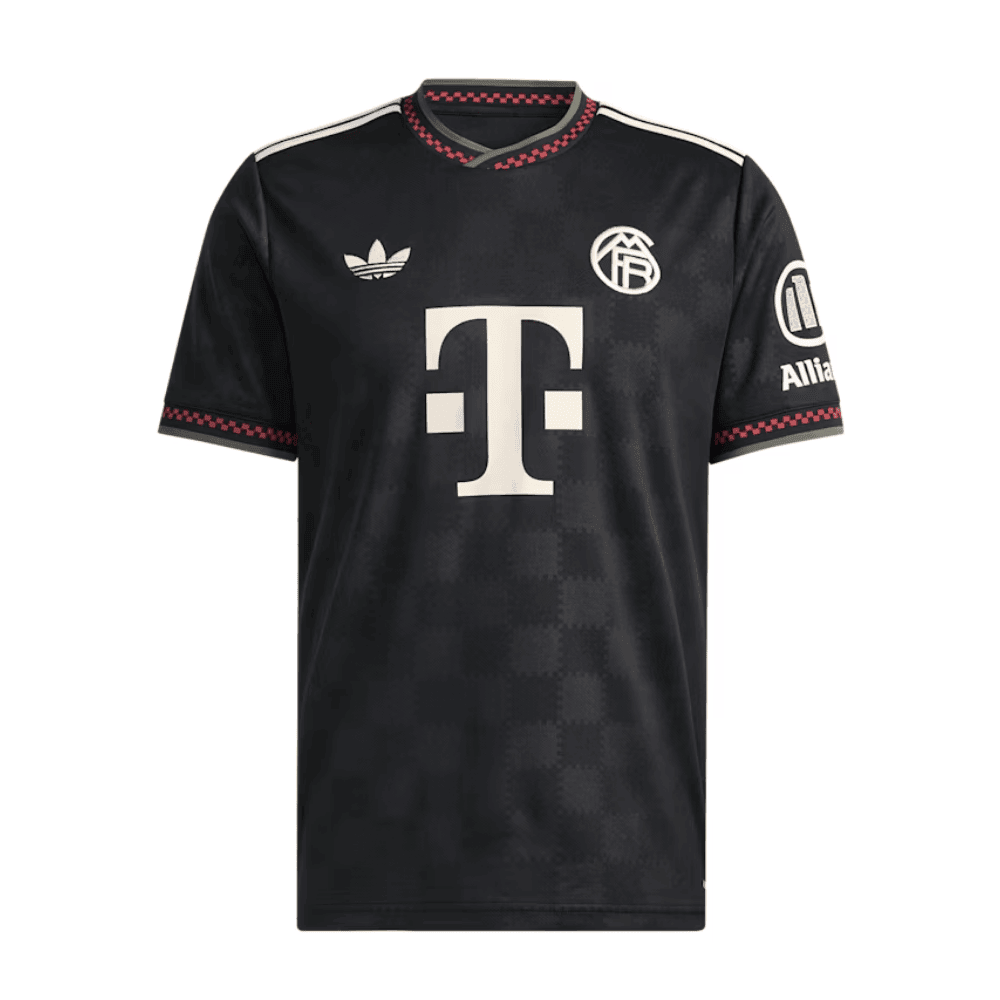 Harry Kane 9 Bayern Munich 2025/26 Third Men Jersey - Black