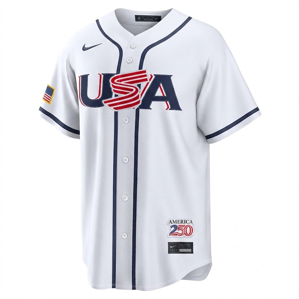 America 250th USA 2026 WBC Jersey – 1776–2026 Quarter-Quincentennial 76 - Anniversary Edition
