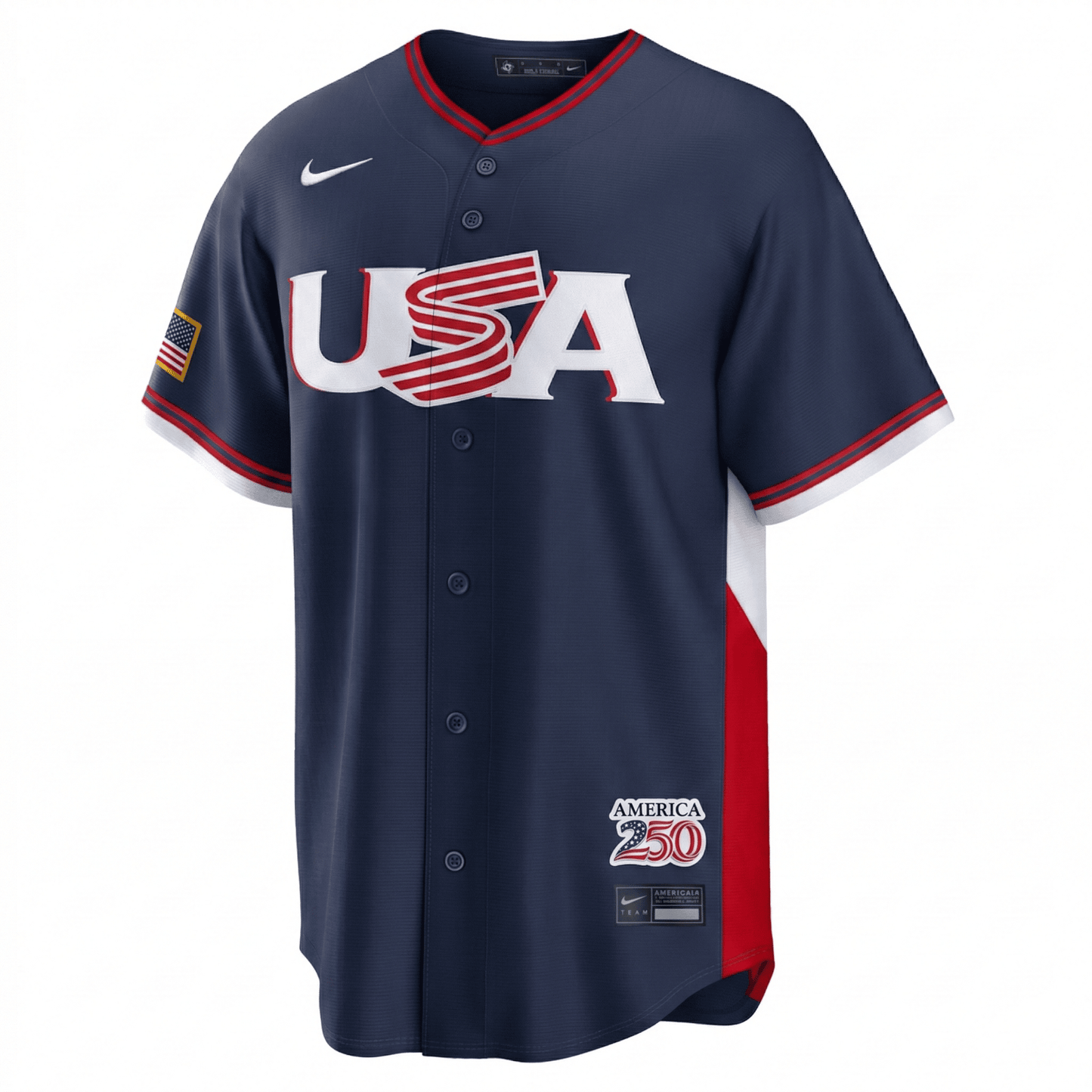 America 250th USA 2026 WBC Jersey – Celebration of Freedom & Liberty - Navy