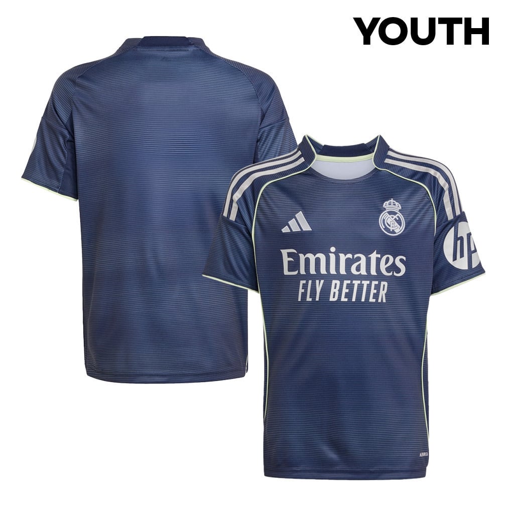 Real Madrid 25/26 Away YOUTH Jersey - Legend Ink