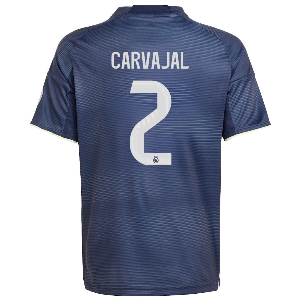 Daniel Carvajal Ramos 2 Real Madrid 25/26 Away YOUTH Jersey - Legend Ink