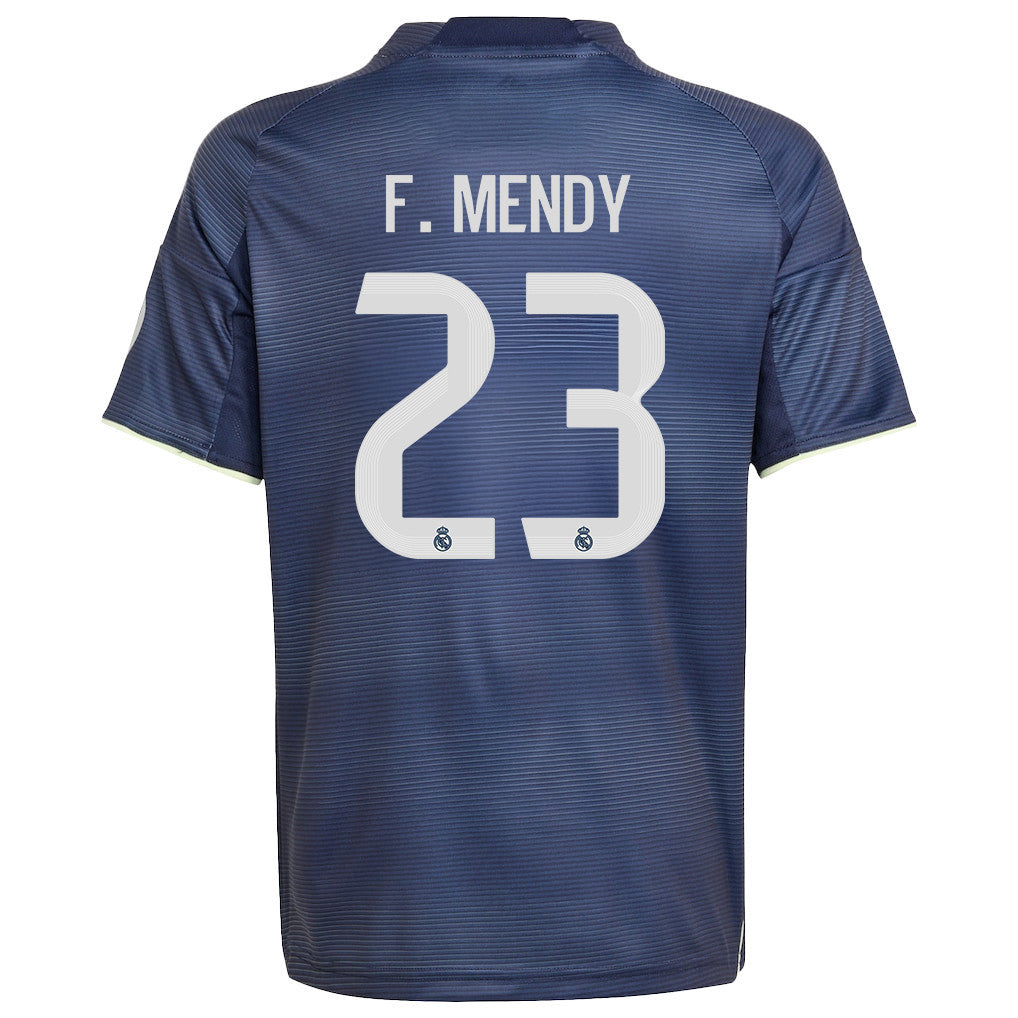 Ferland Mendy 23 Real Madrid 25/26 Away YOUTH Jersey - Legend Ink