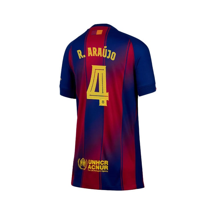 R. Araújo 4 Barcelona 25/26 Home YOUTH Jersey - Navy
