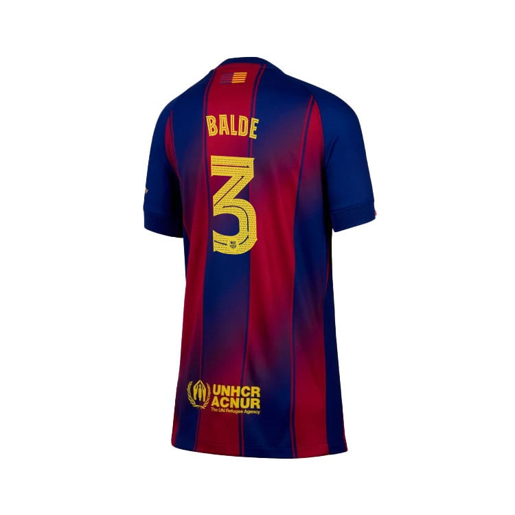 Alejandro Balde 3 Barcelona 25/26 Home YOUTH Jersey - Navy