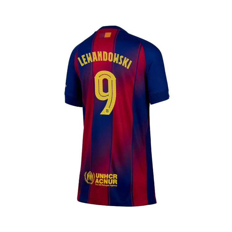 Robert Lewandowski 9 Barcelona 25/26 Home YOUTH Jersey - Navy