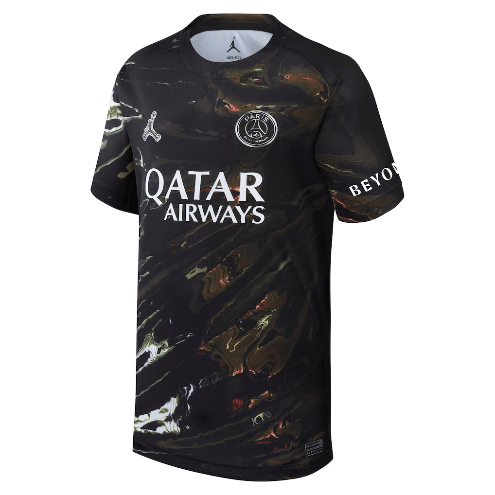 Zaïre-Emery 33 Paris Saint-Germain Jordan Night Edition 2025/26 Cup Printing Jersey - YOUTH