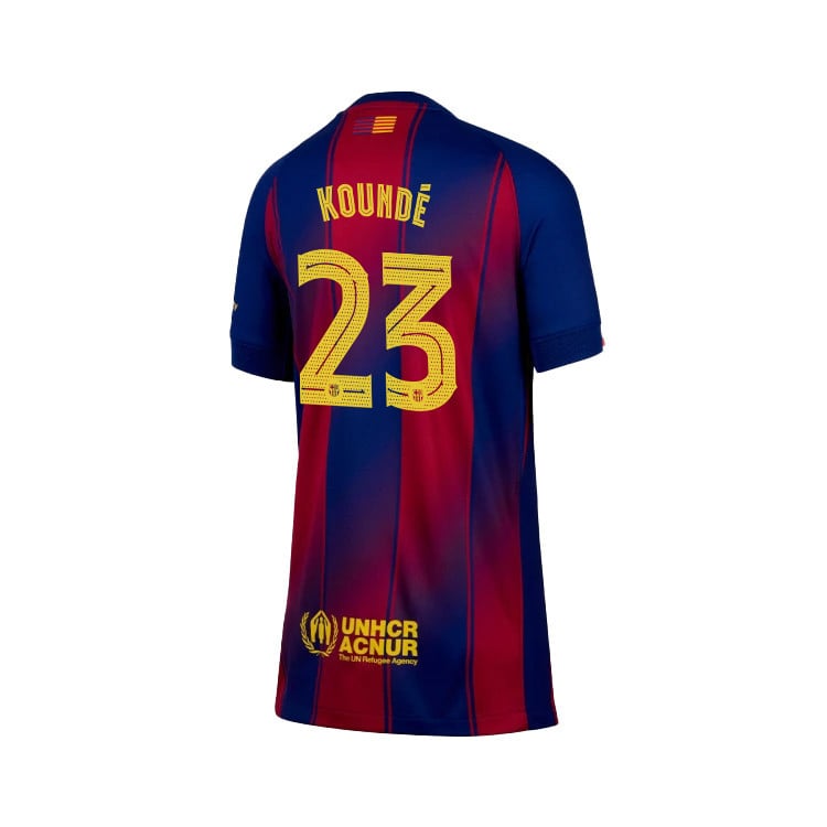 Jules Koundé 23 Barcelona 25/26 Home YOUTH Jersey - Navy