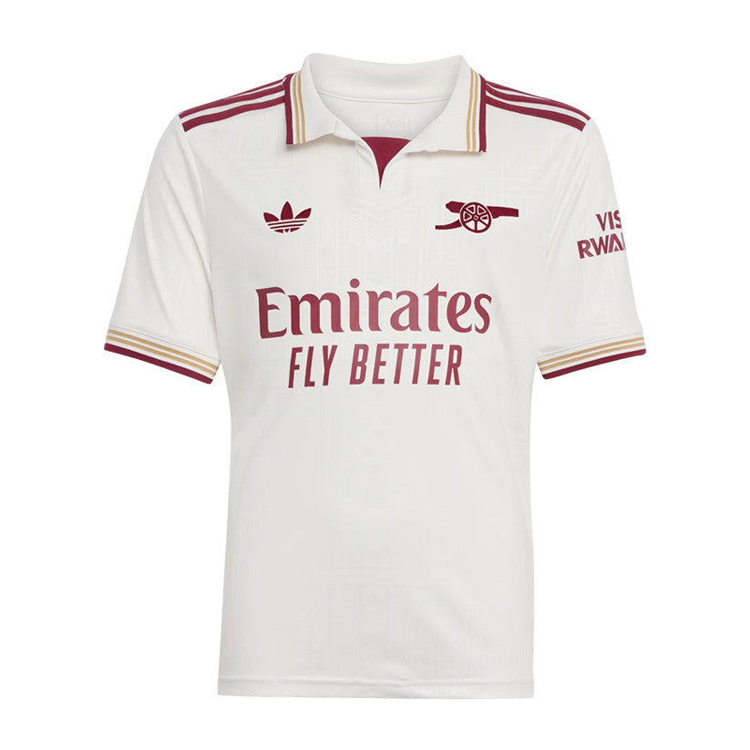 Piero Hincapié 5 Arsenal 25/26 Third YOUTH Jersey - White