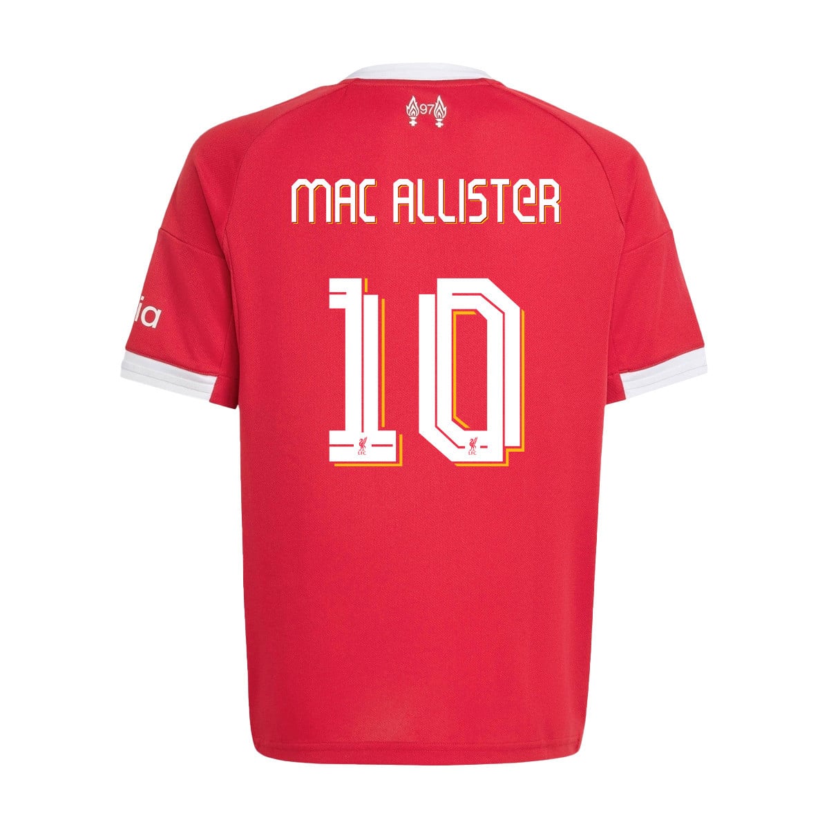 Alexis Mac Allister 10 Liverpool 25/26 Home YOUTH Jersey - Red