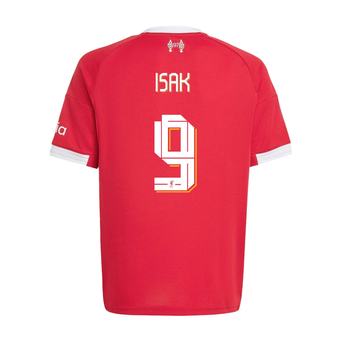 Alexander Isak 9 Liverpool 25/26 Home YOUTH Jersey - Red