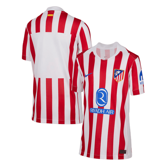 Atlético Madrid 25/26 Home YOUTH Jersey - Red/White