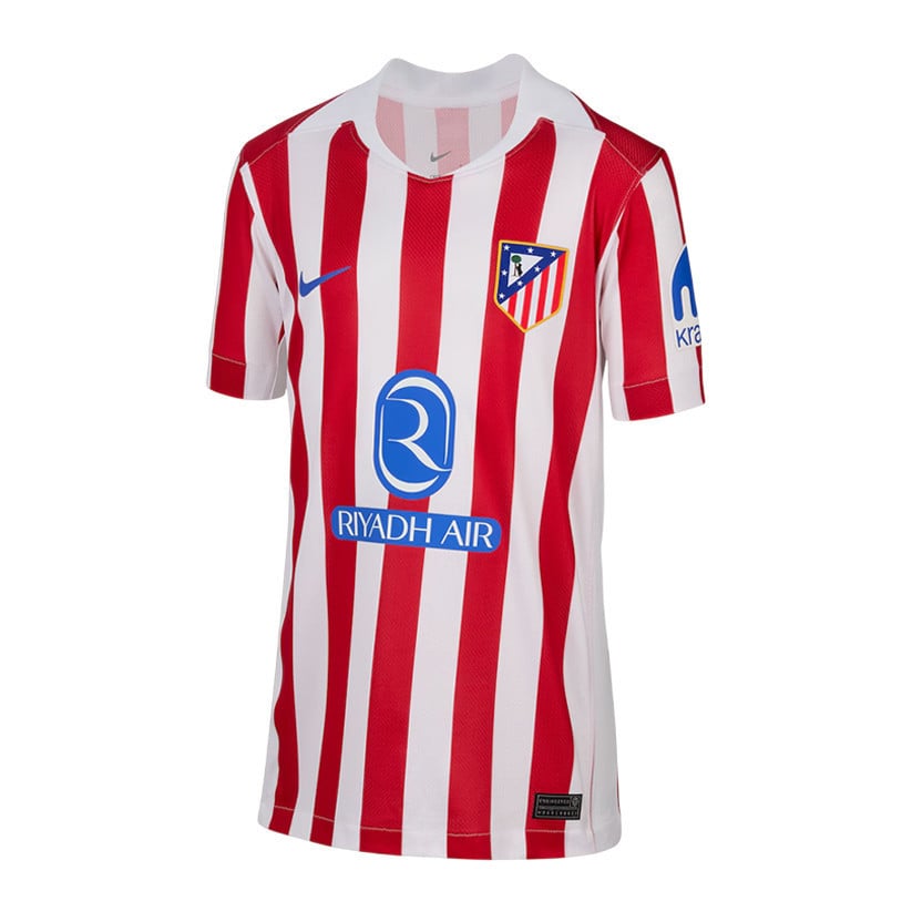 Julián Alvarez 19 Atlético Madrid 25/26 Home YOUTH Jersey - Red/White
