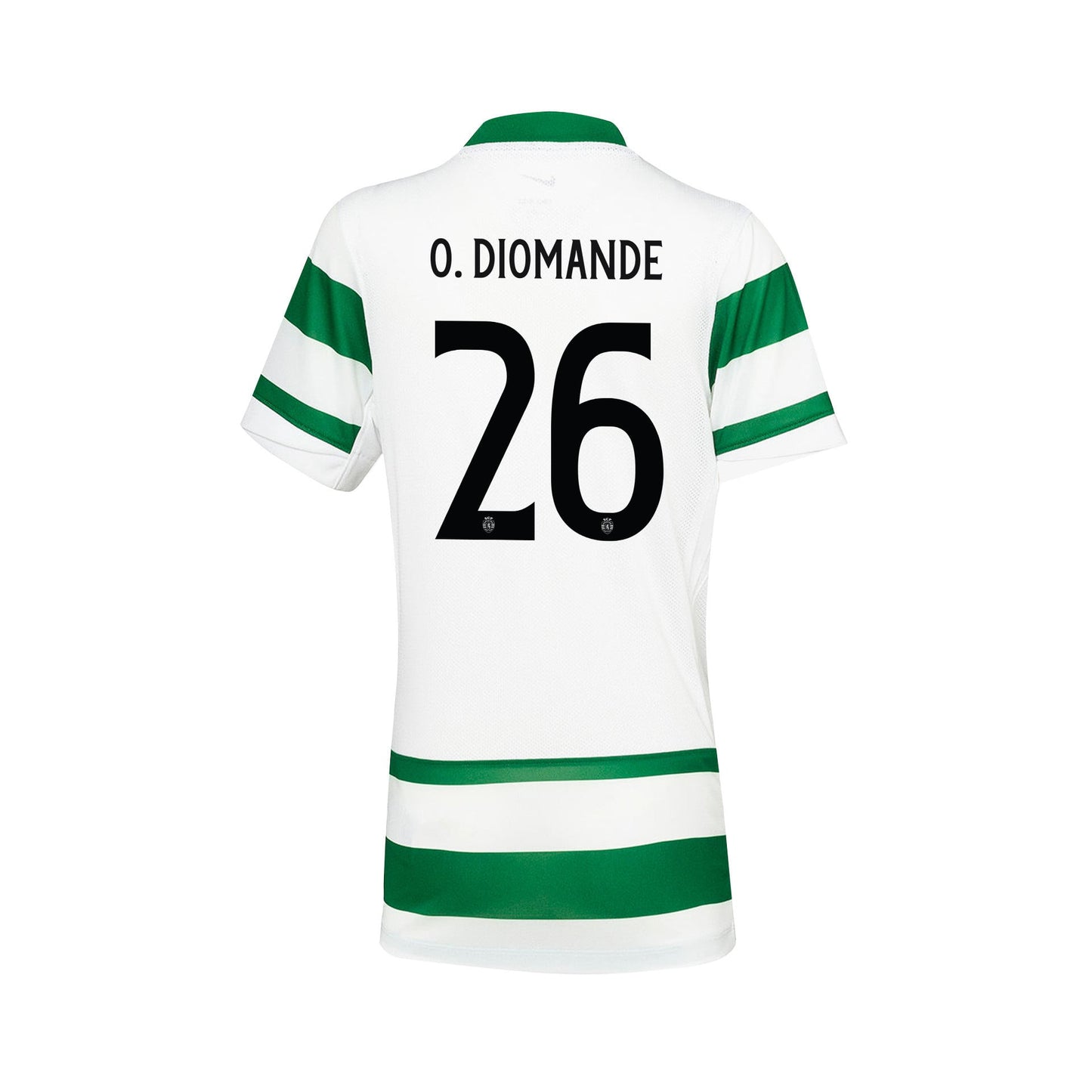 Ousmane Diomande 26 Sporting CP 25/26 Home YOUTH Jersey - Green/White