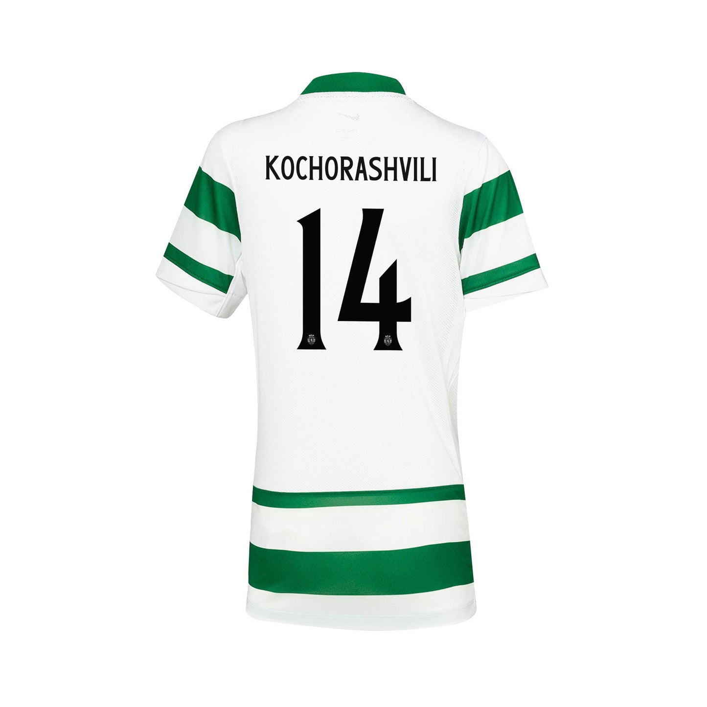 Giorgi Kochorashvili 14 Sporting CP 25/26 Home YOUTH Jersey - Green/White
