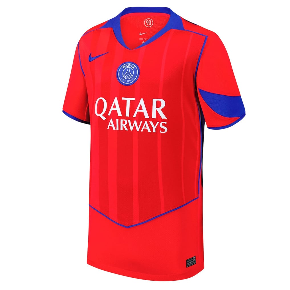 Marquinhos 5 Paris Saint-Germain 25/26 Third YOUTH Jersey - Red