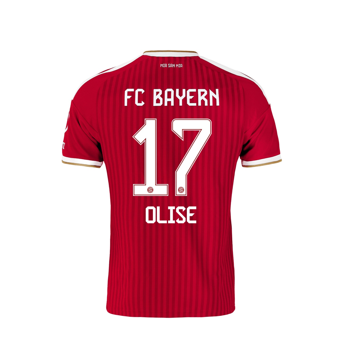 Michael Olise 17 Bayern Munich 2026/27 Youth Home Jersey - Red