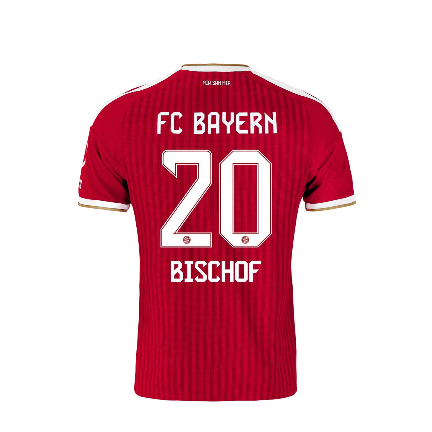 Tom Bischof 20 Bayern Munich 2026/27 Youth Home Jersey - Red