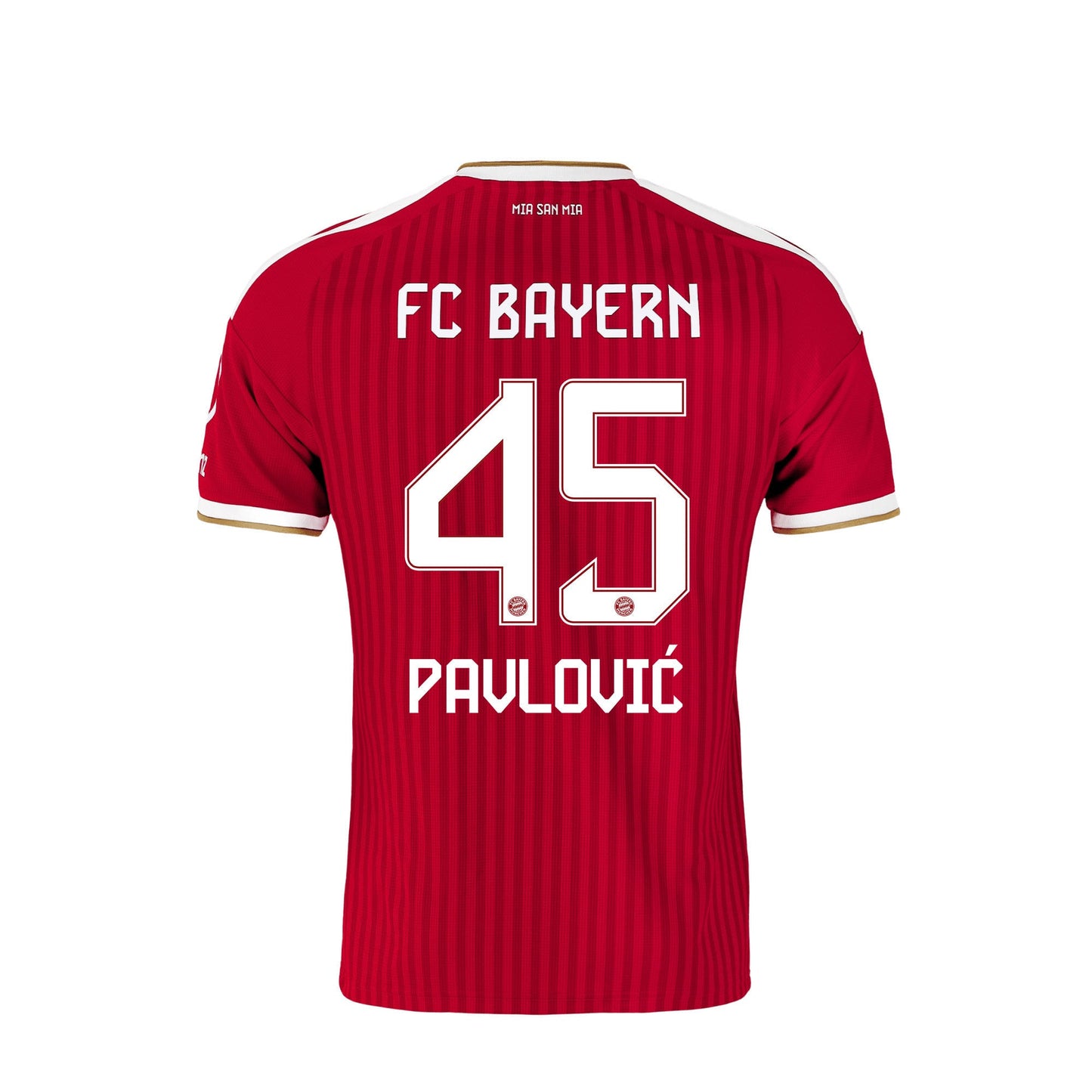 Aleksandar Pavlović 45 Bayern Munich 2026/27 Youth Home Jersey - Red