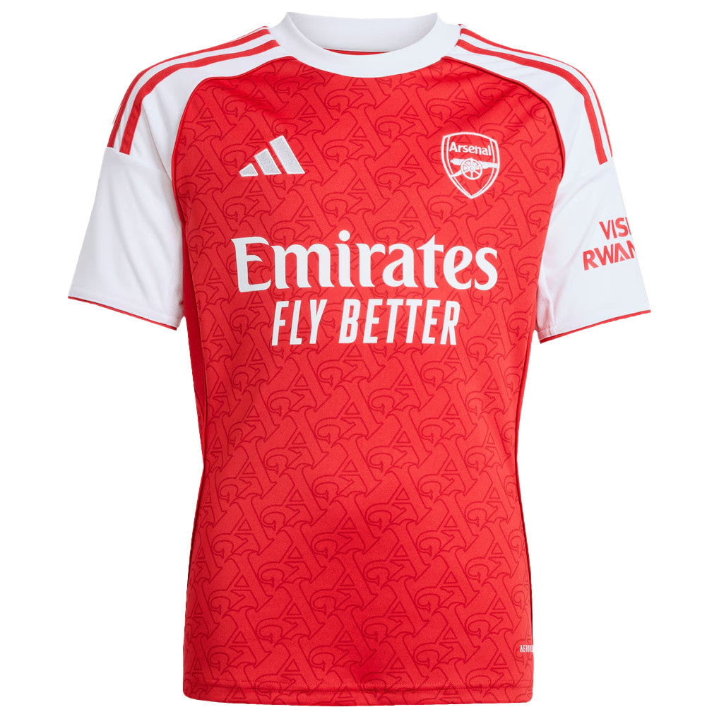 Viktor Gyökeres 14 Signature Arsenal 25/26 Home YOUTH Jersey - White/Red