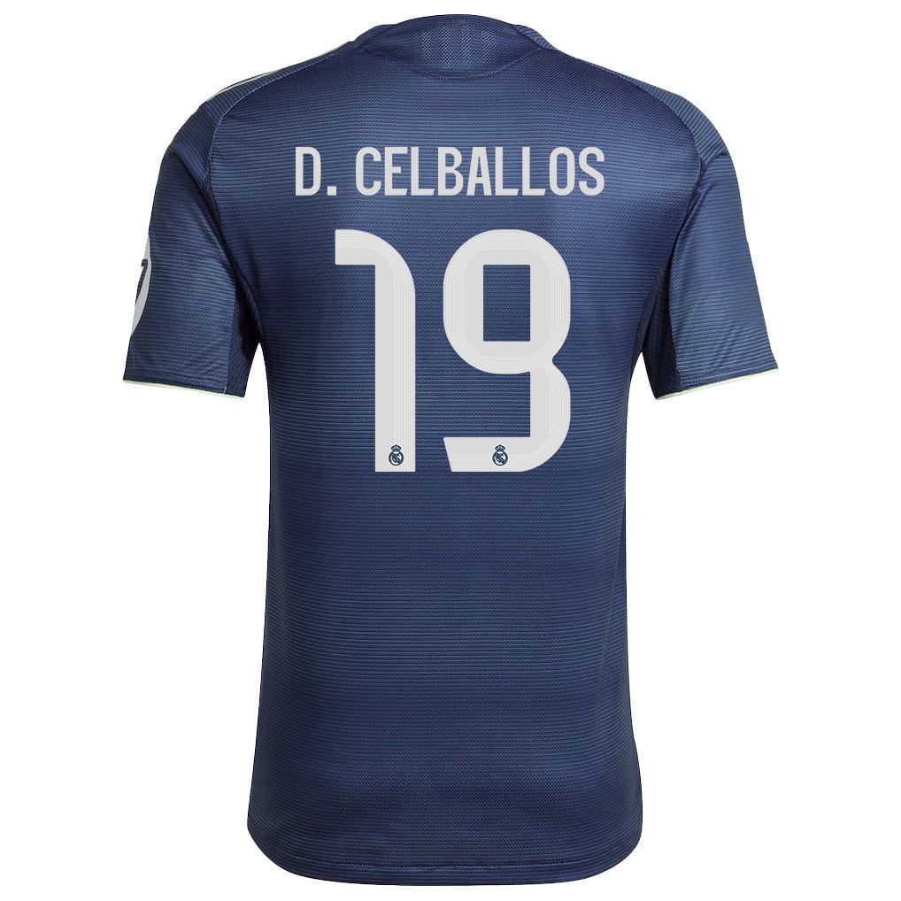 Dani Ceballos 19 Real Madrid 25/26 Away Men Jersey - Legend Ink