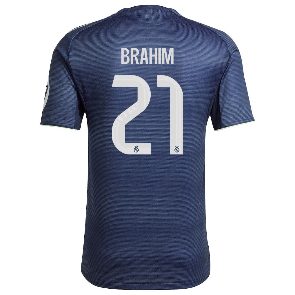 Brahim Díaz 21 Real Madrid 25/26 Away Men Jersey - Legend Ink