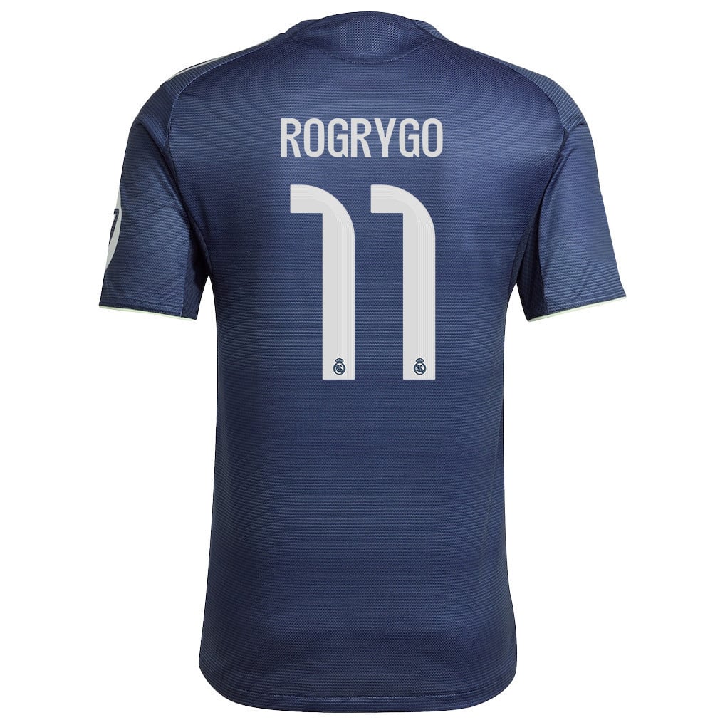 Rodrygo 11 Real Madrid 25/26 Away Men Jersey - Legend Ink