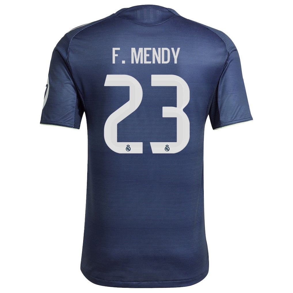 Ferland Mendy 23 Real Madrid 25/26 Away Men Jersey - Legend Ink