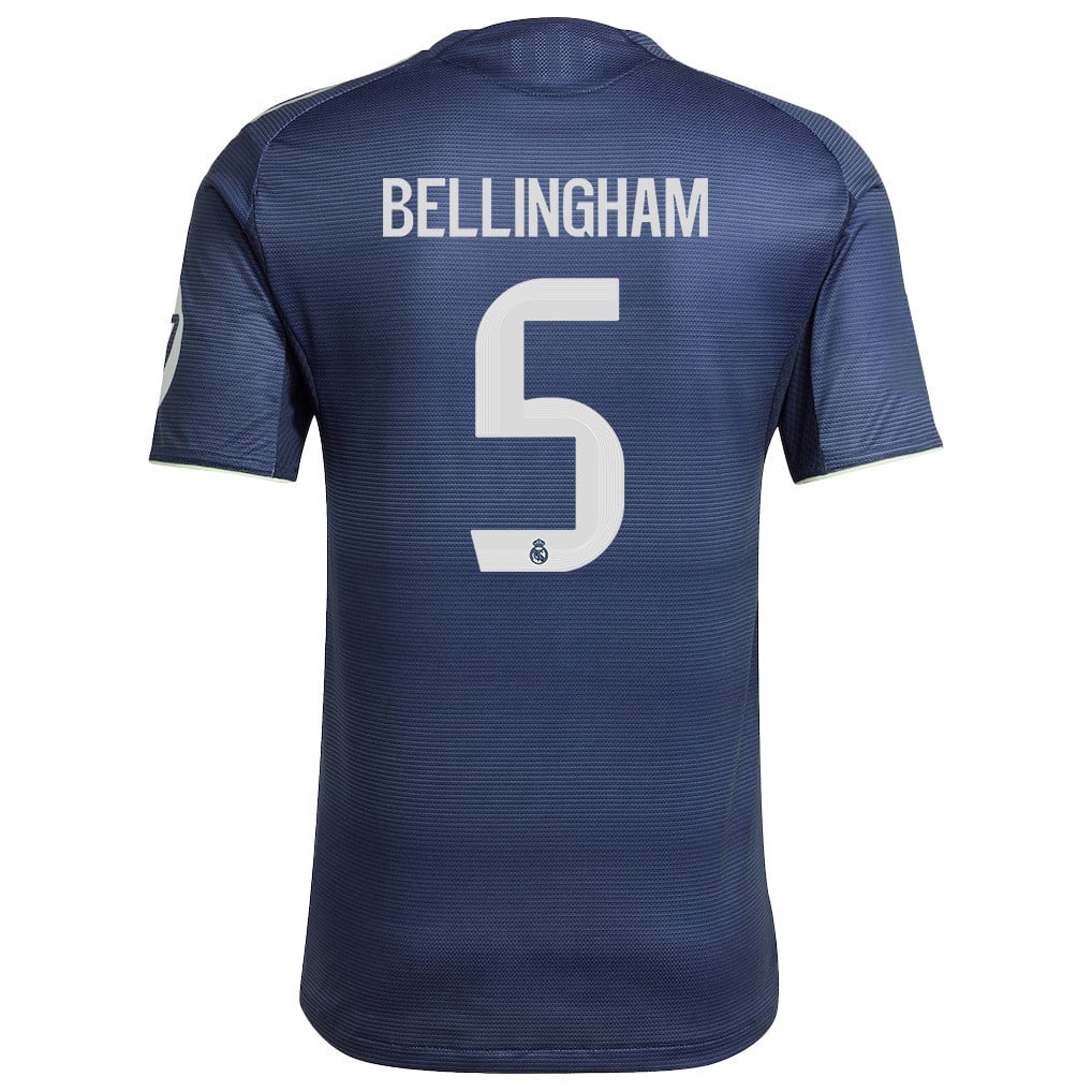 Jude Bellingham 5 Real Madrid 25/26 Away Men Jersey - Legend Ink