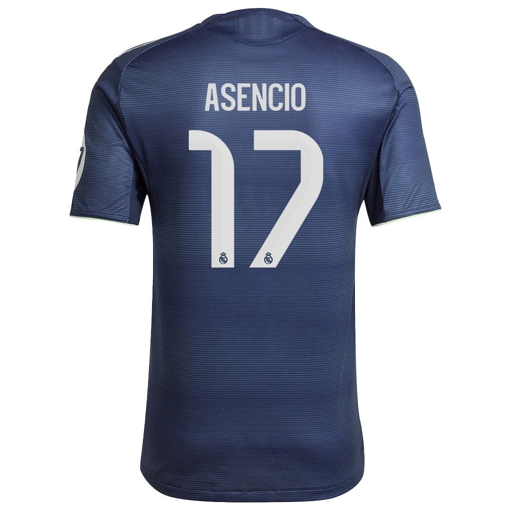 Raúl Asencio 17 Real Madrid 25/26 Away Men Jersey - Legend Ink