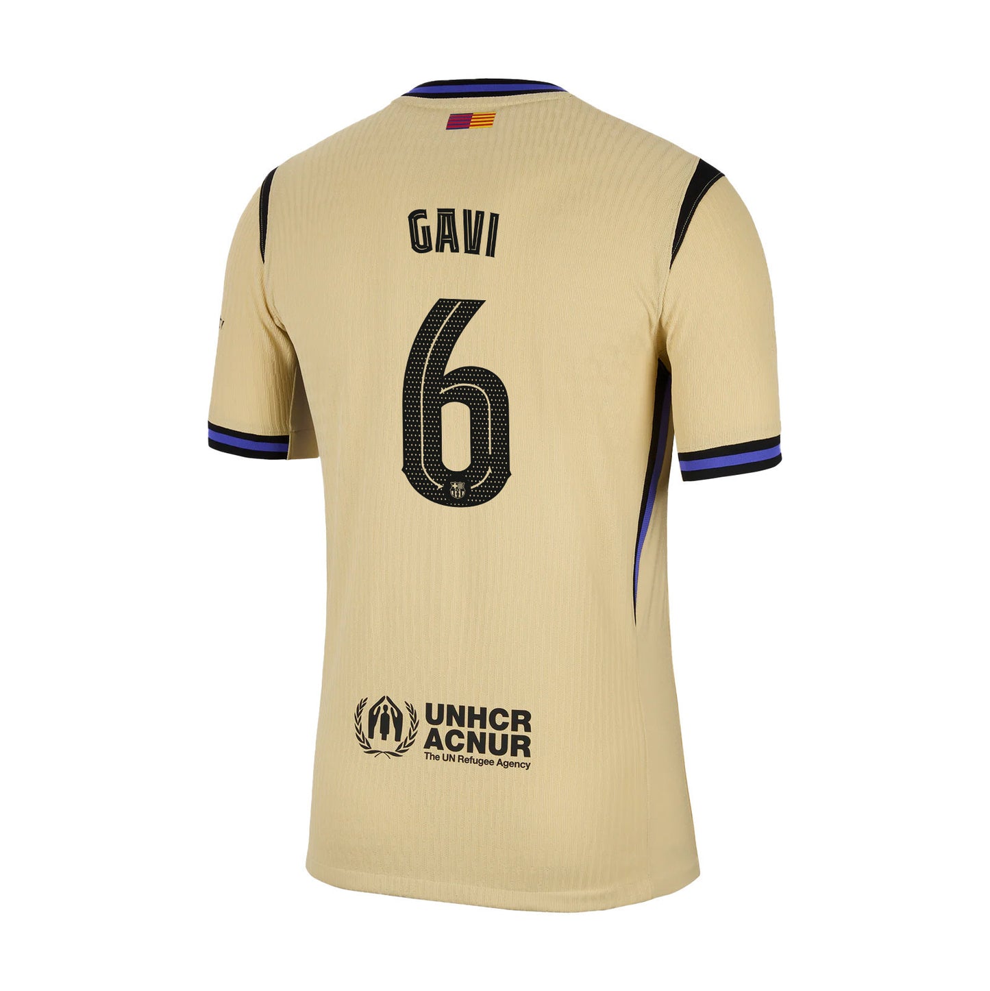 Gavi 6 Barcelona 25/26 Away Men Jersey - Yellow