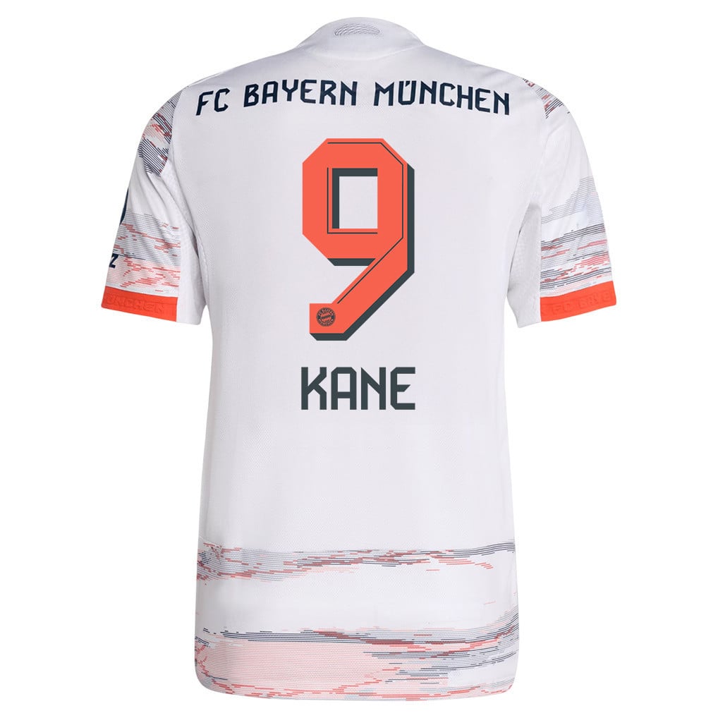 Harry Kane 9 Bayern Munich 25/26 Away Men Jersey - White