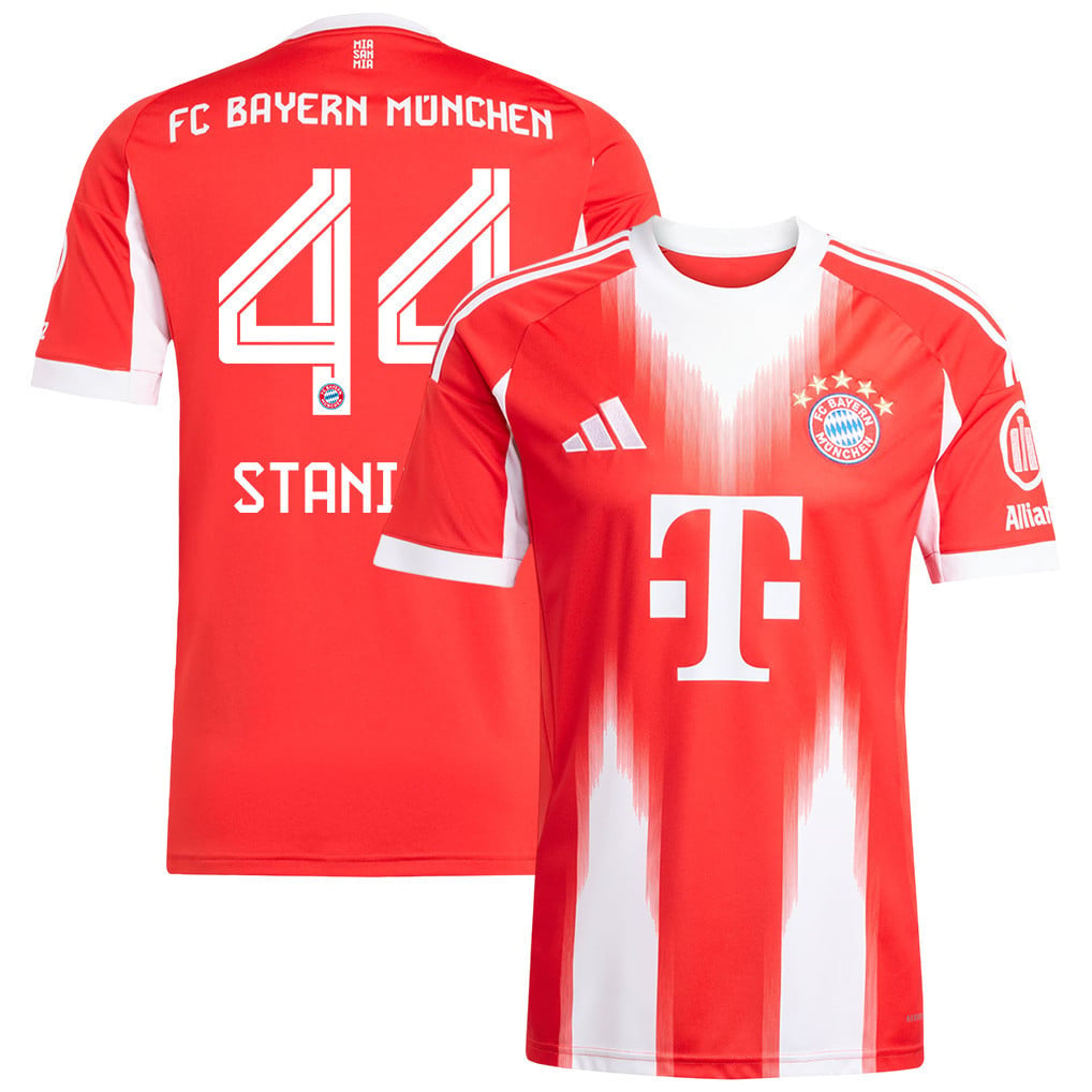 Josip Stanišić 44 Bayern Munich 25/26 Home Men Jersey - Red