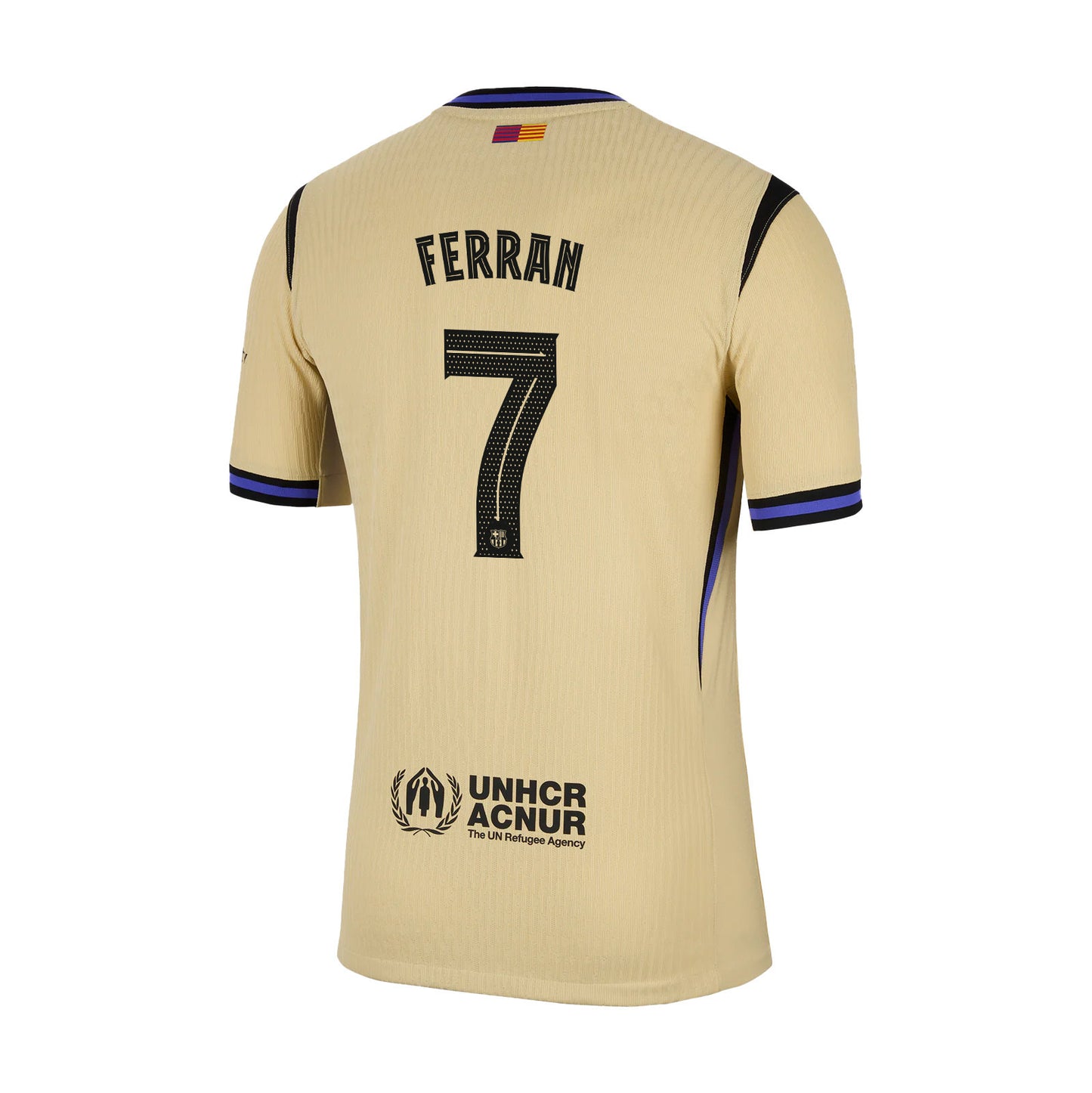 Ferran Torres 7 Barcelona 25/26 Away Men Jersey - Yellow